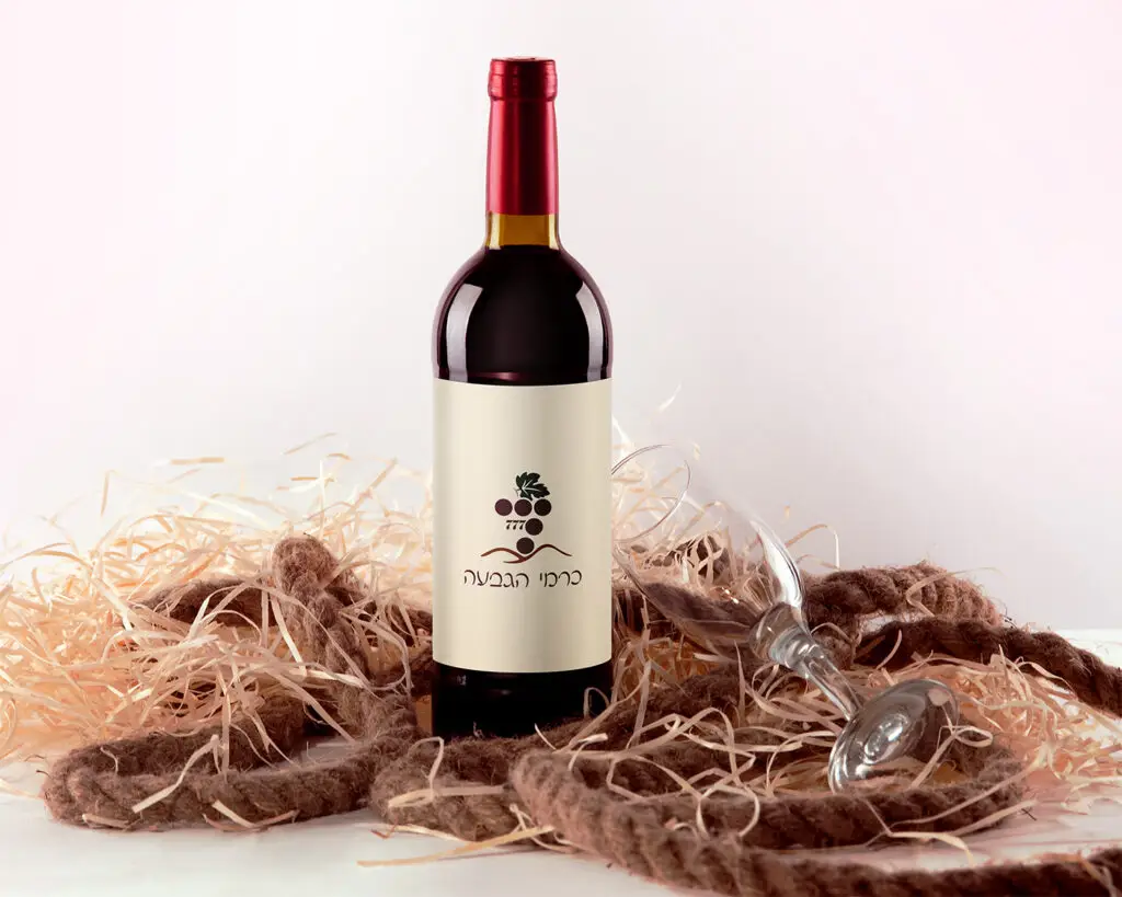 בקבוק יין